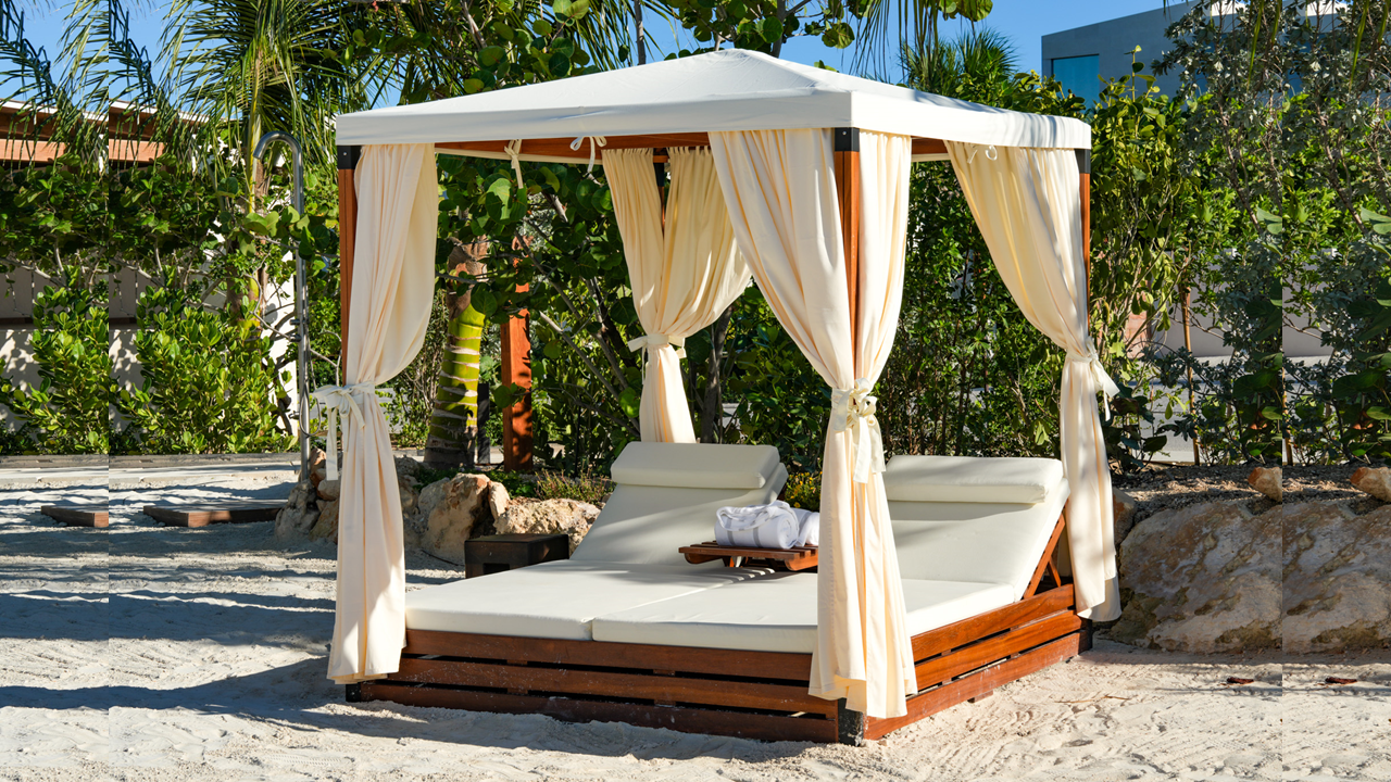 Resort outdoor furniture pool area weather resistant