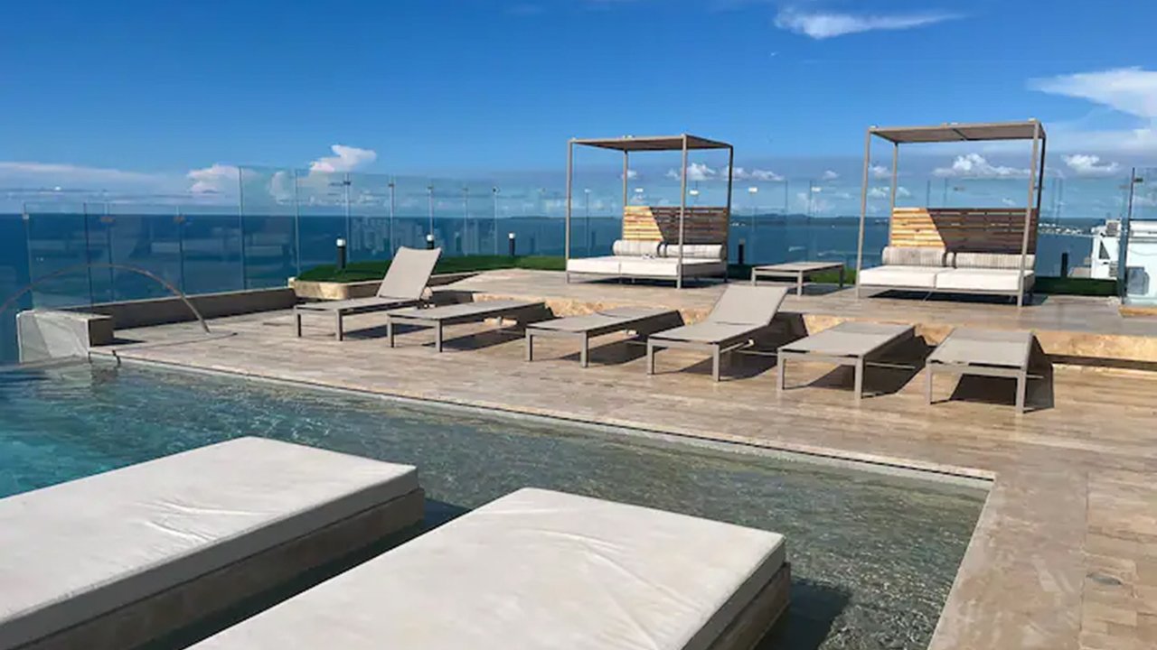 Resort outdoor furniture pool area weather resistant