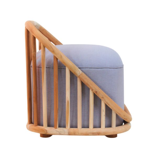 Kotor Wooden Armchair - Image 2