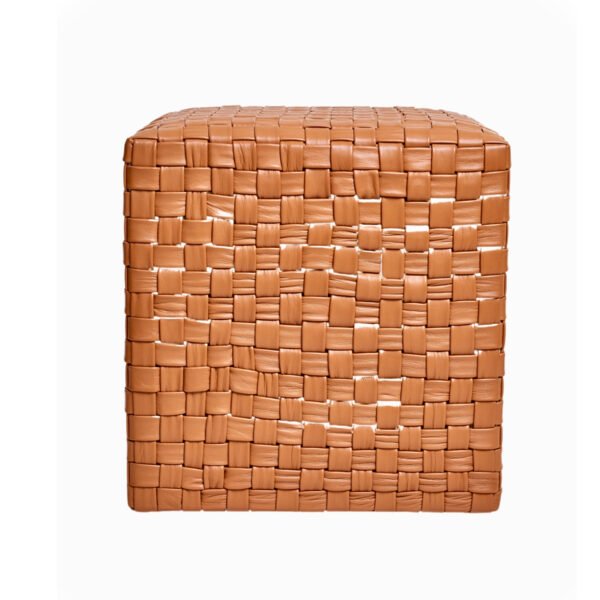 Roma Leather Ottoman - Image 2